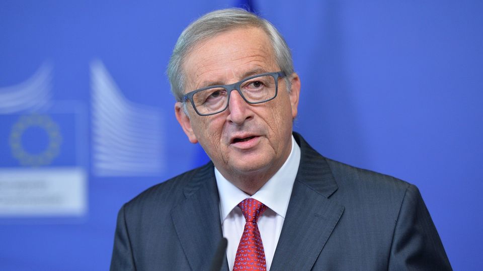 EU-Kommissionspräsident Jean-Claude Juncker präsentierte in Straßburg die Maßnahmen zur Flüchtlingspolitik