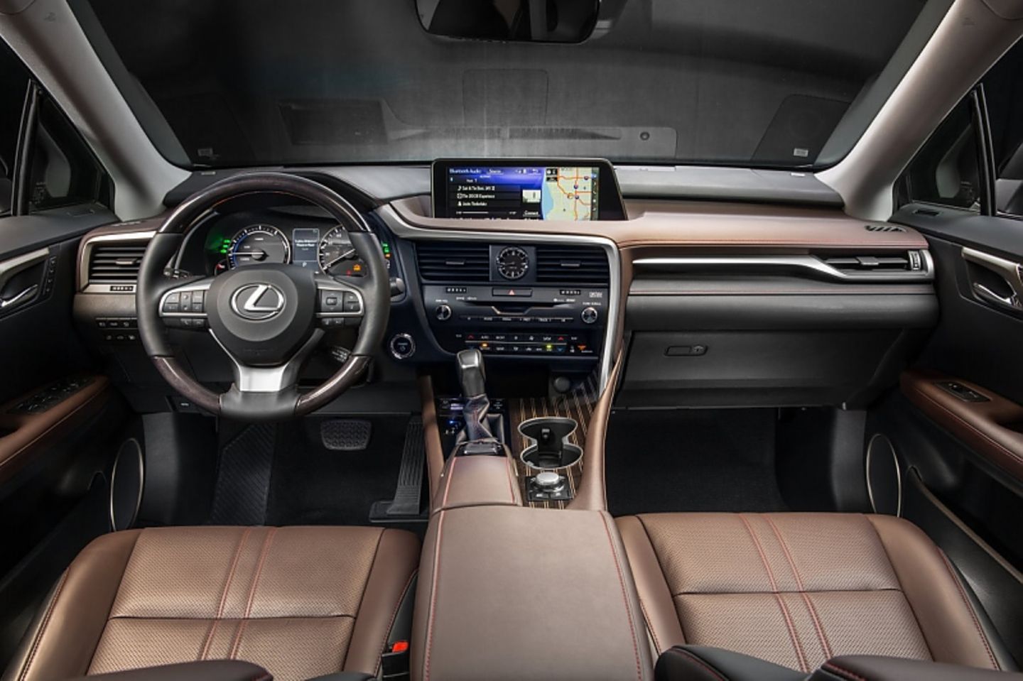 Der Innenraum des Lexus RX 450h