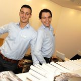 Das Lächeln muss sitzen.