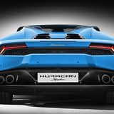 Lamborghini Huracan LP 610 4 Spyder - das Heck bleibt Geschmacksache