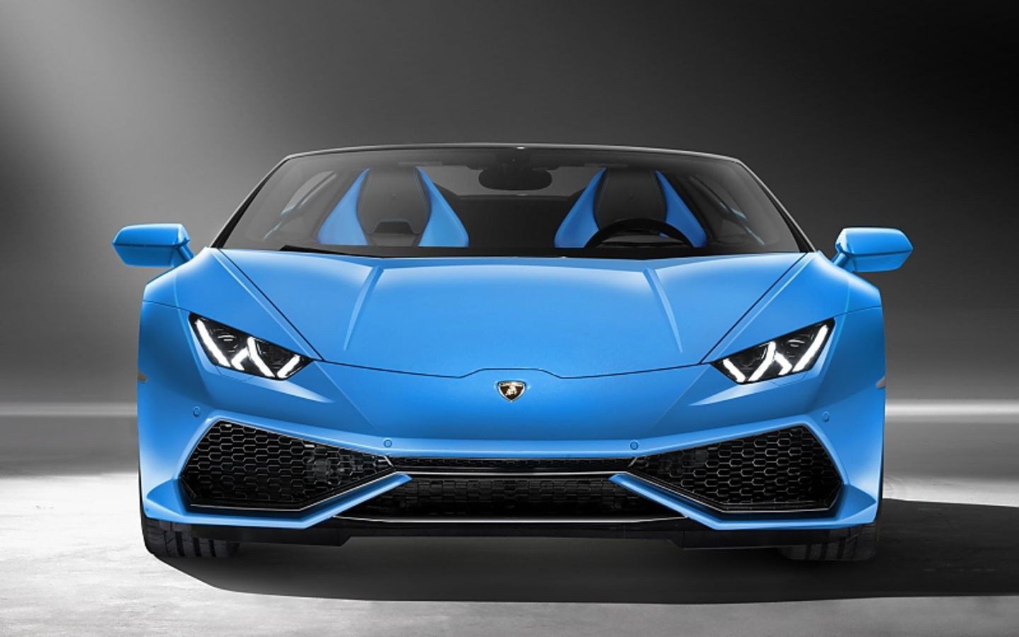 Lamborghini Huracan LP 610 4 Spyder - gefährliche Ansicht von vorn