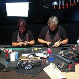 Handarbeit am IAA-Stand von Citroen / DS