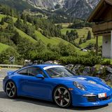 Porsche 911 GTS Club Coupé auf Tour in den Alpen