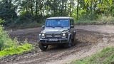 Sportlich darf es auch zugehen mit dem Mercedes Benz G 350 d.