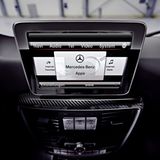 Hier spielt sich das Infotainment ab.