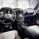 Das Cockpit des Mercedes Benz G 350 d.