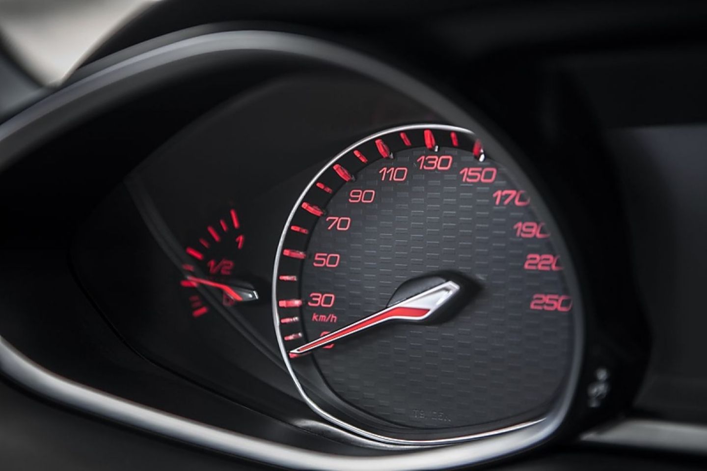 Hier sieht der Fahrer auf Wunsch rot.