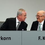 Ein Bild aus besseren Tagen. Ferdinand Piëch (rechts) und Martin Winterkorn