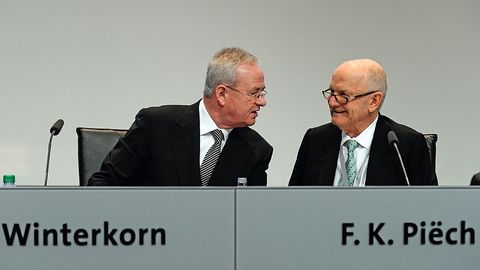 Ein Bild aus besseren Tagen. Ferdinand Piëch (rechts) und Martin Winterkorn