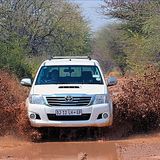 Nicht jedes Matschloch lässt sich so leicht durchfahren.