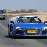 Ein Audi R8 Roadster ist nicht allzu oft zu sehen.