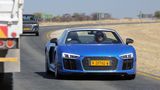 Ein Audi R8 Roadster ist nicht allzu oft zu sehen.