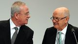 Martin Winterkorn (links) und Ferdinand Piëch - zum Schluss entzweite sich das Duo