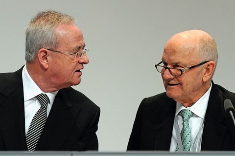 Martin Winterkorn (links) und Ferdinand Piëch - zum Schluss entzweite sich das Duo