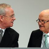 Martin Winterkorn (links) und Ferdinand Piëch - zum Schluss entzweite sich das Duo