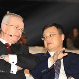 VW-Chef Martin Winterkorn im Gespräch.