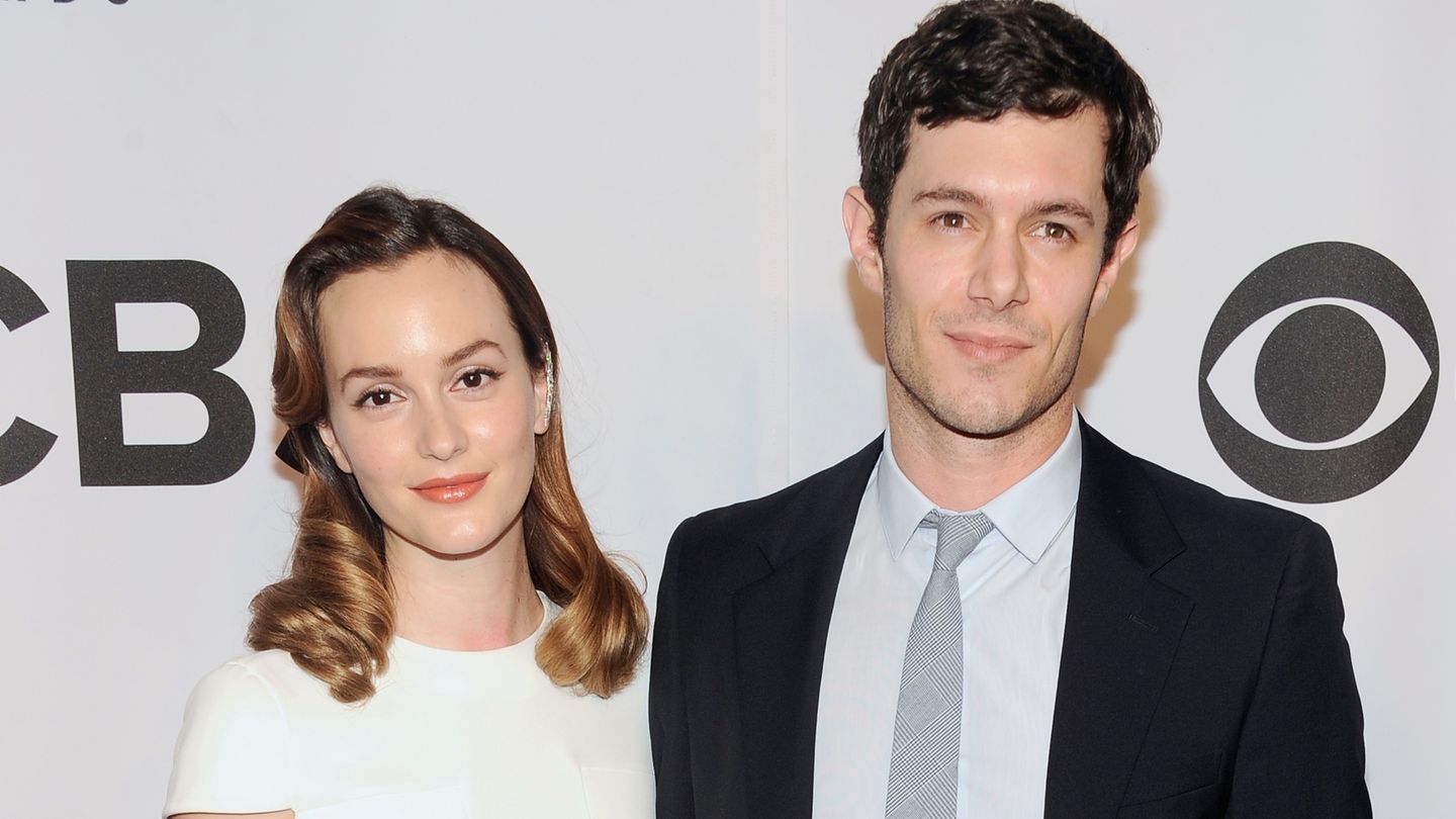 Leighton Meester und Adam Brody im Juni 2014 auf den Tony Awards in New York