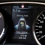 Der Nissan X Trail 1.6 DIG-T hat auch einige Assistenzsysteme