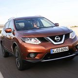 Die Front des Nissan X Trail 1.6 DIG-T ist ansehnlich