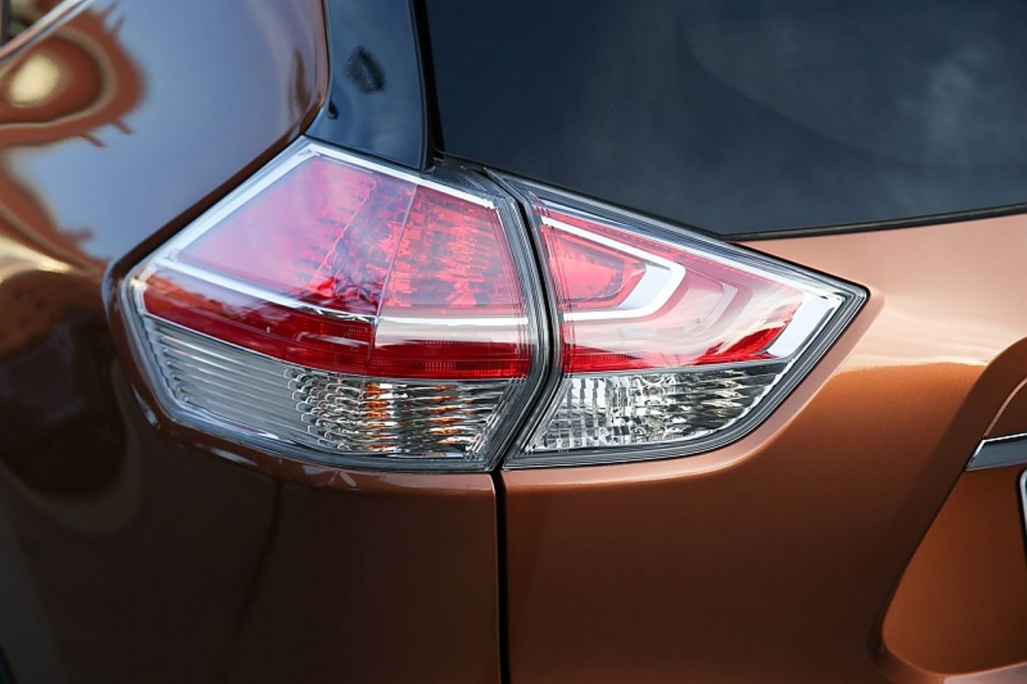 Nissan X Trail 1.6 DIG-T: markante Rücklichter