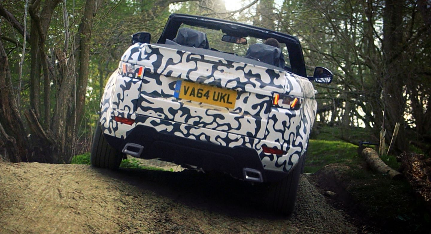 Range Rover Evoque Cabriolet Prototyp