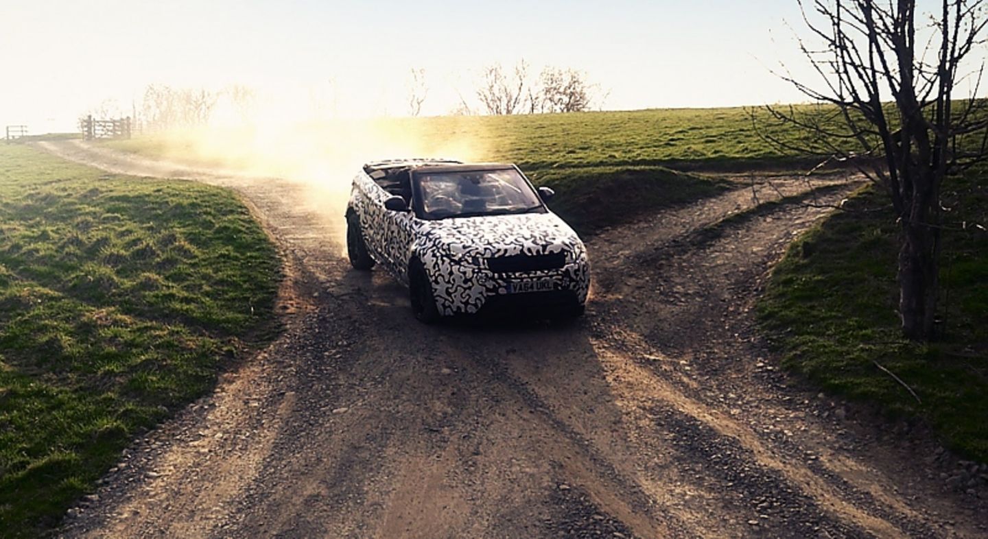 Range Rover Evoque Cabriolet Prototyp