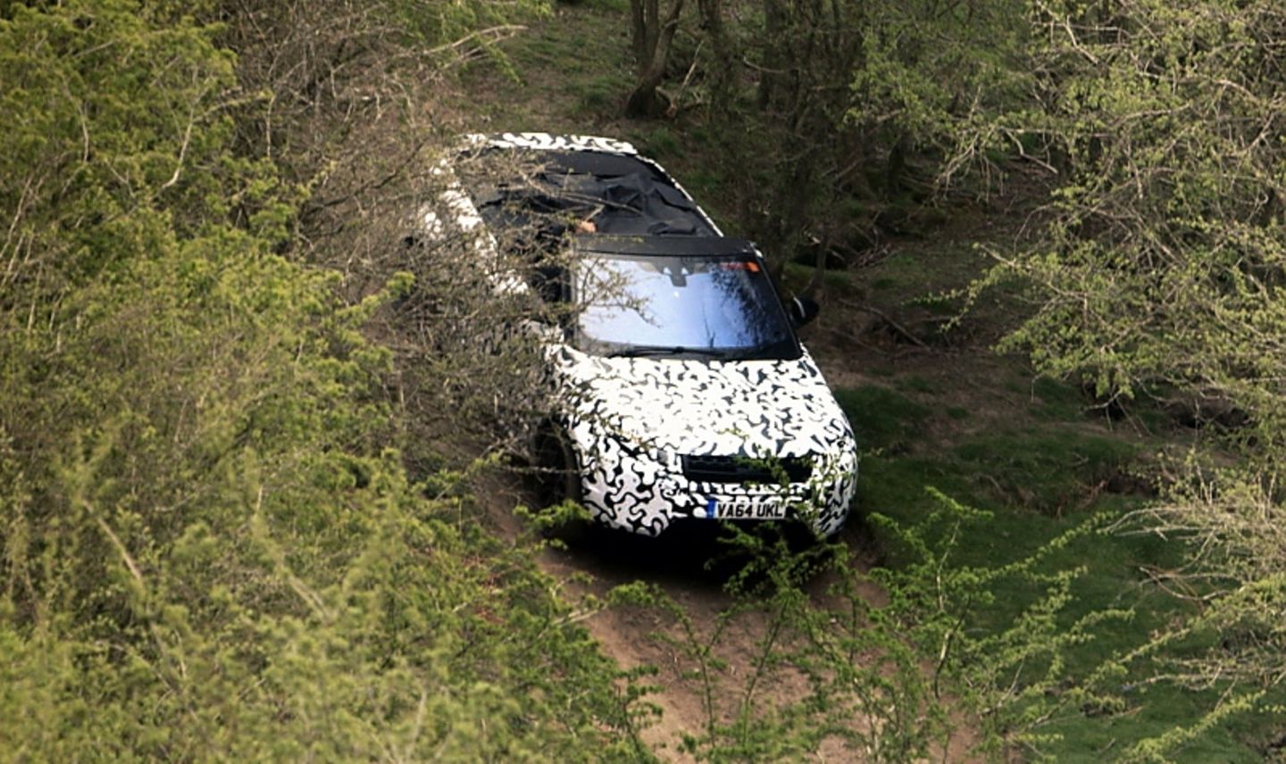 Range Rover Evoque Cabriolet Prototyp