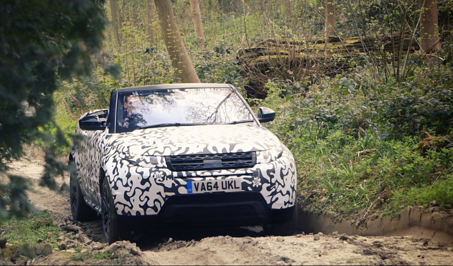 Range Rover Evoque Cabriolet Prototyp