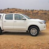 Der Toyota Hilux ist 5,26 Meter lang.