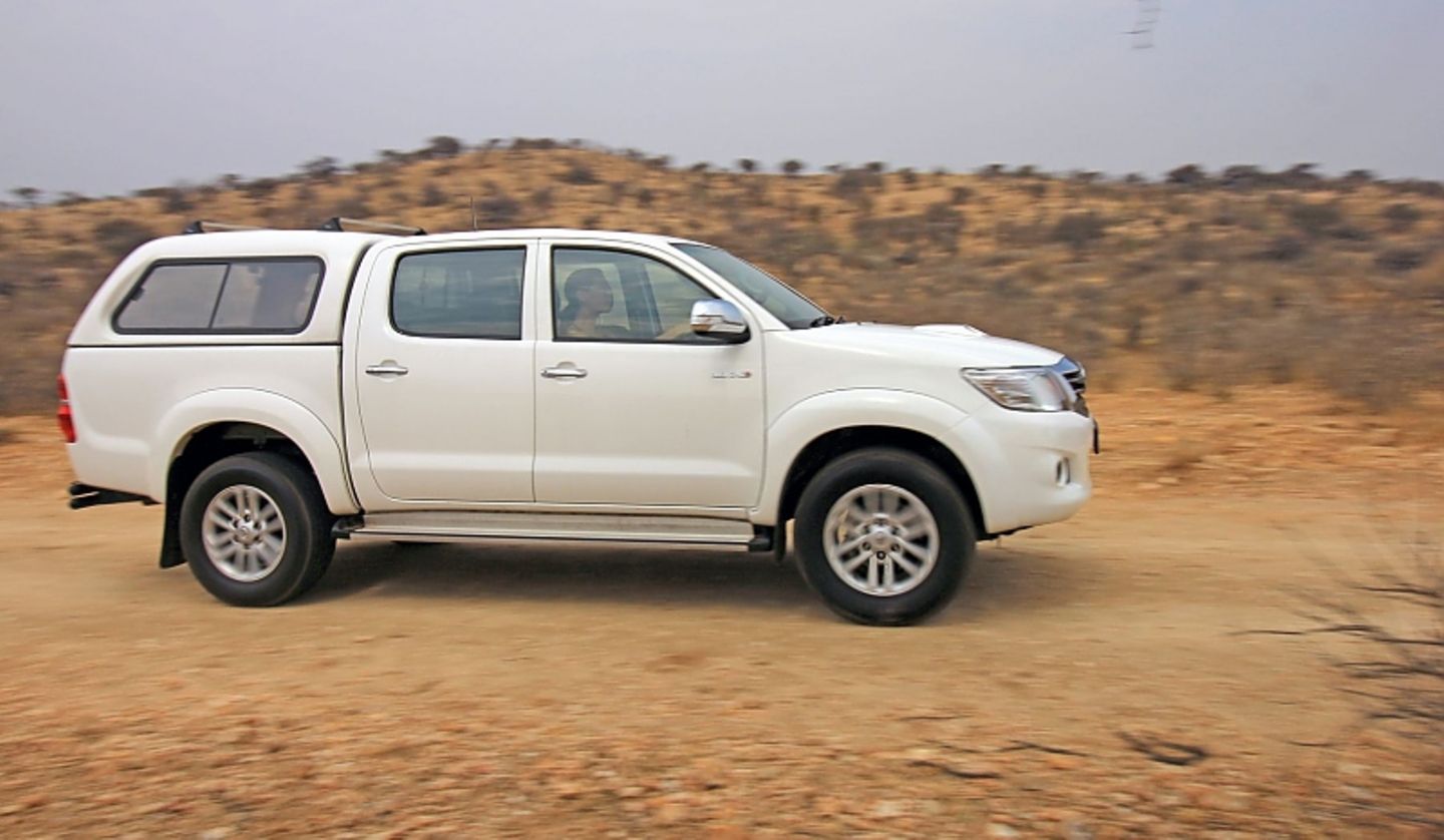 Der Toyota Hilux ist 5,26 Meter lang.
