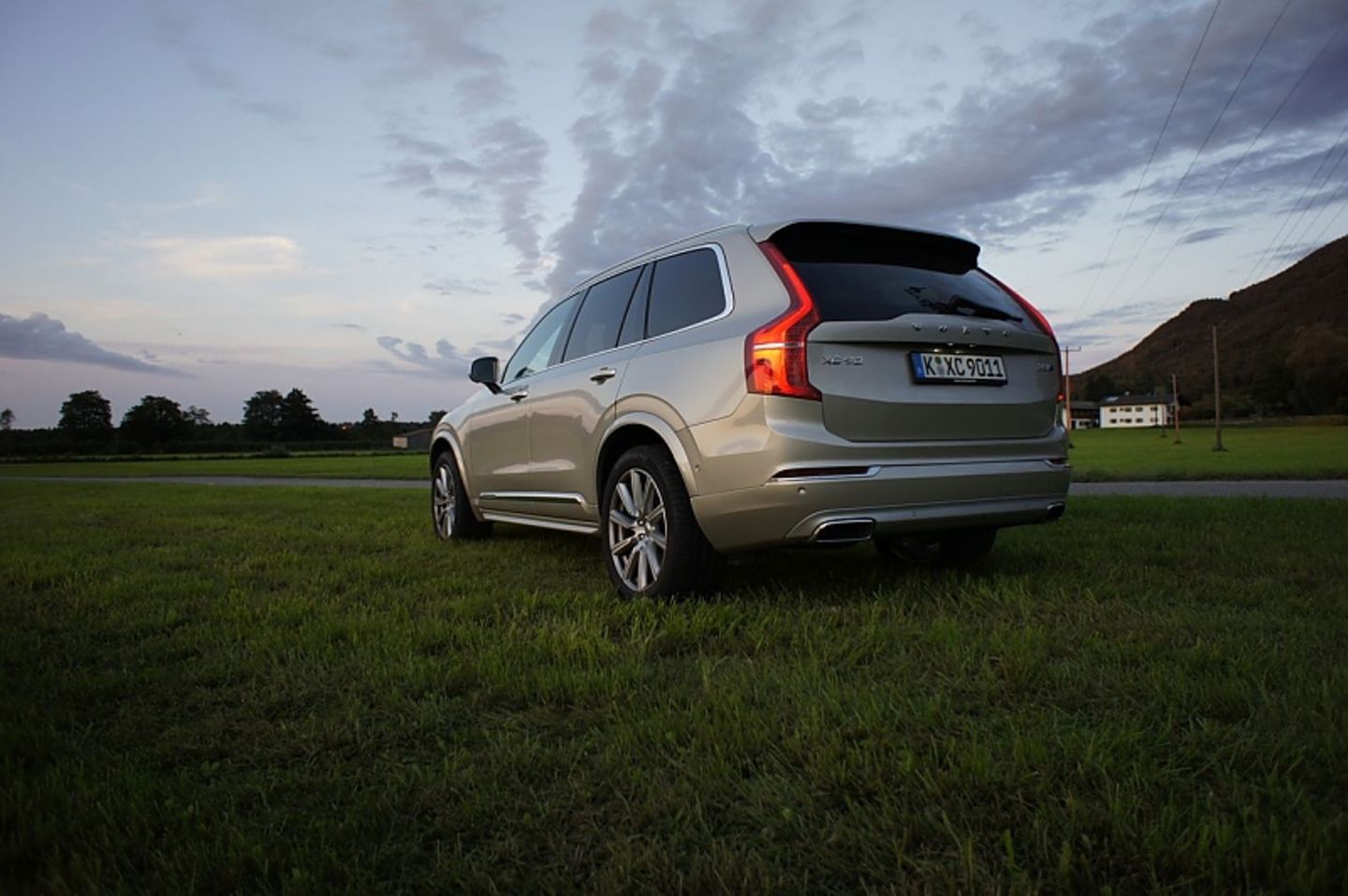 Das Design des Volvo XC90 D5 ist gefällig