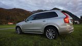 Der Volvo XC90 D5 wiegt gut zwei Tonnen