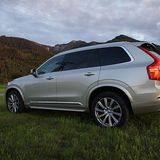 Der Volvo XC90 D5 wiegt gut zwei Tonnen