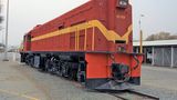 Die erste Diesellok Namibias von 1959.