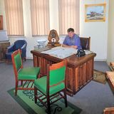 Kurator Konrad Schüllenbach hält alles in Schuss.