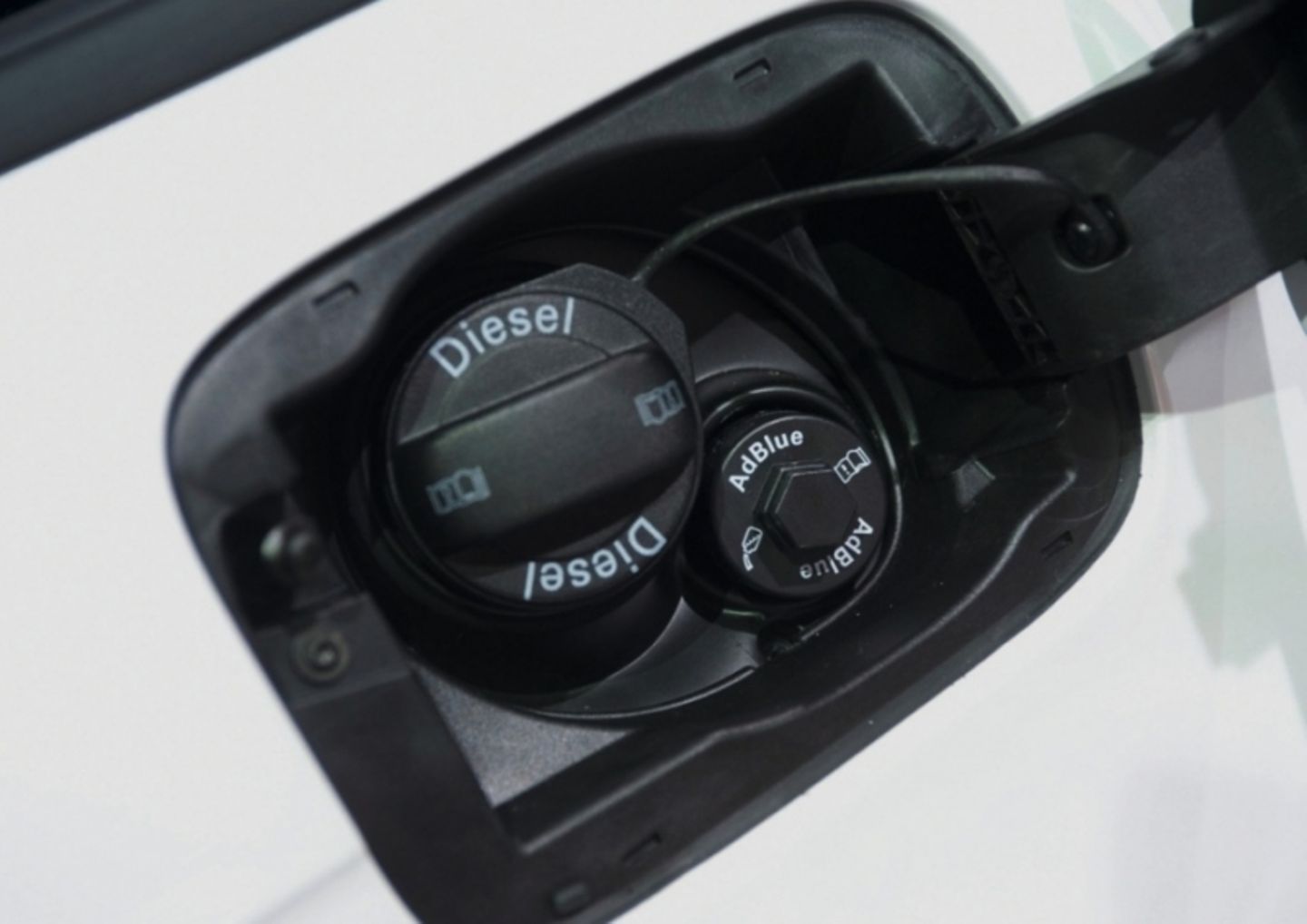 Einfüllstutzen für das AdBlue-Additiv