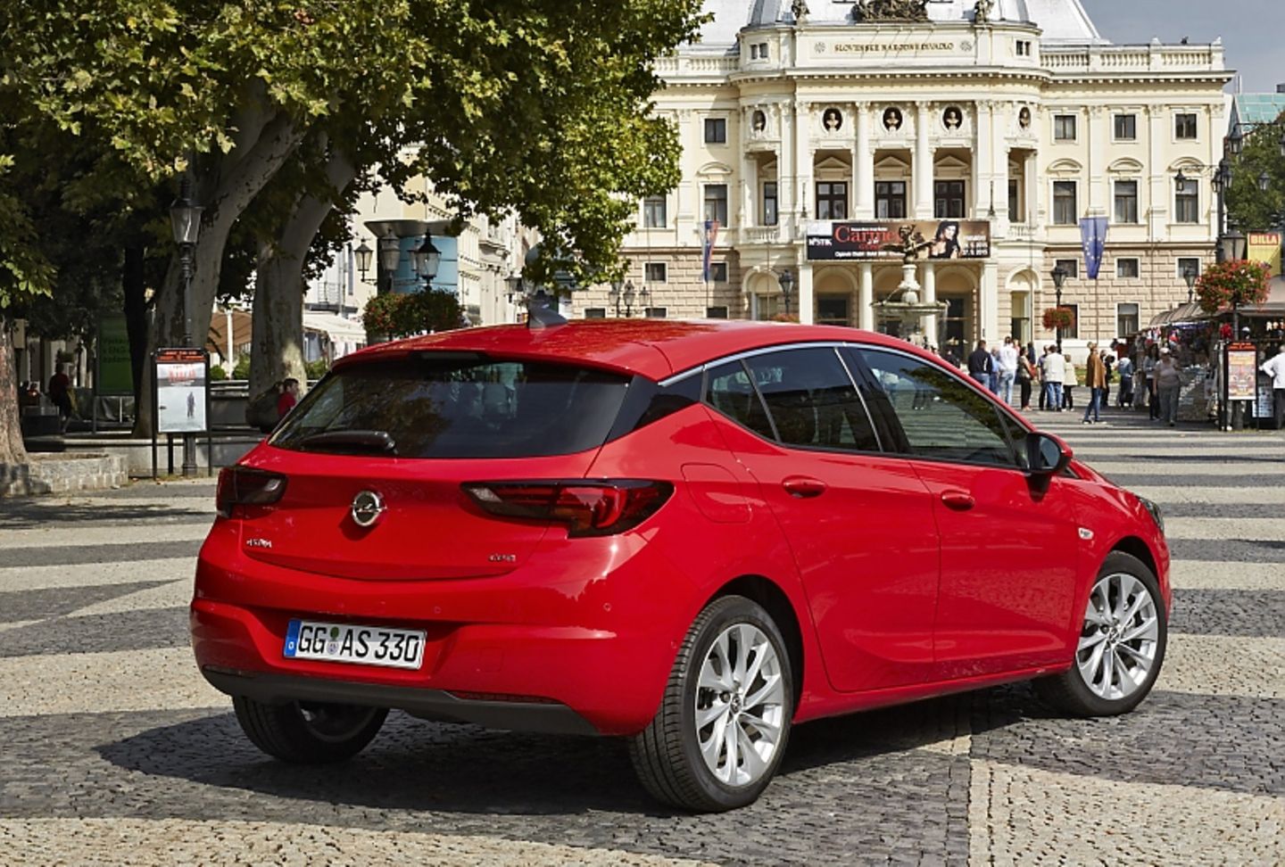 Opel Astra 1.0 - schick auch von hinten