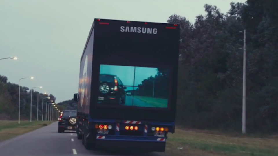 Wie Samsung mit “Safety Trucks” die Straßen sicherer machen will