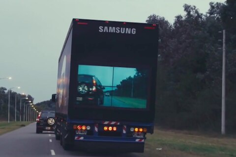 Wie Samsung mit “Safety Trucks” die Straßen sicherer machen will