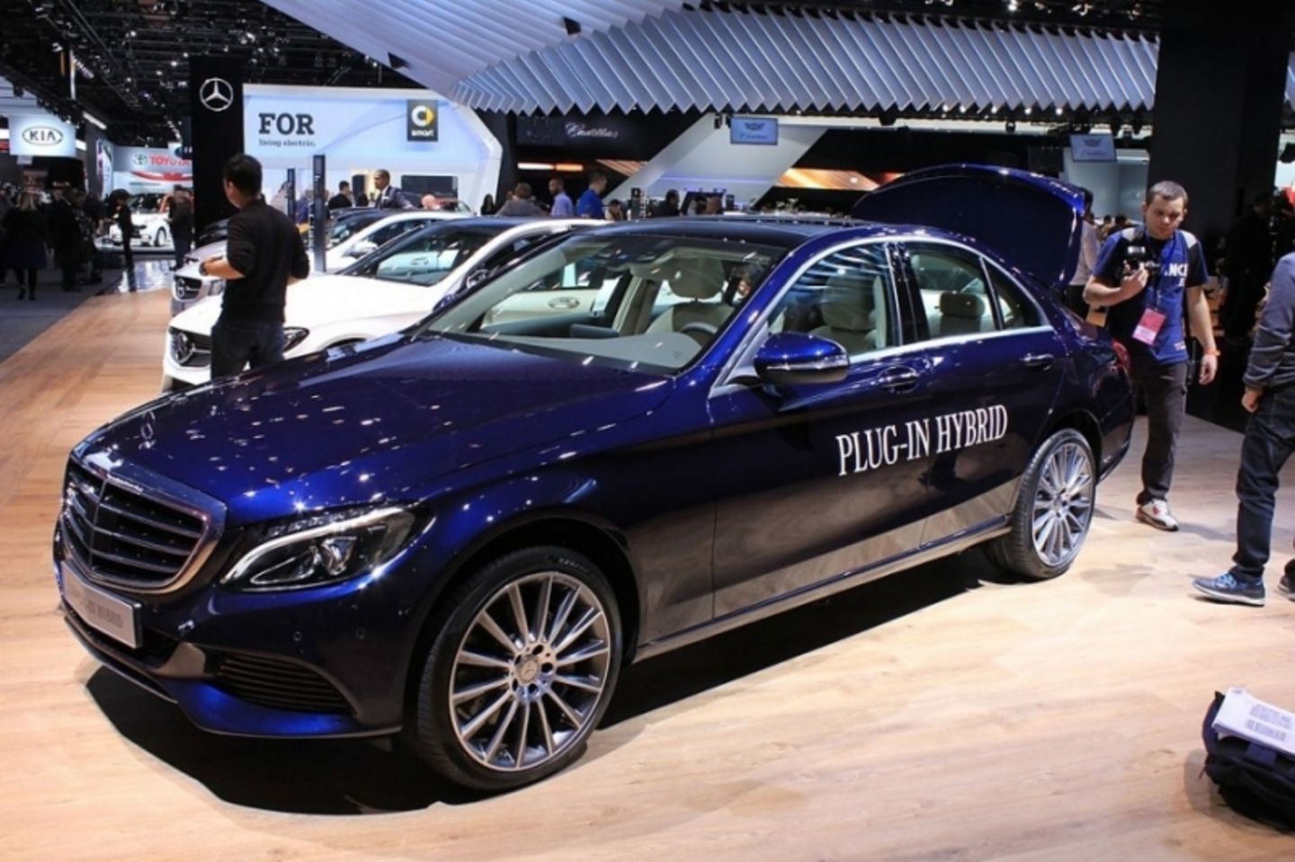 Mercedes C Plug in Hybrid - nur mit Ladung an der Zapfsäule