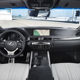 Das Cockpit des Lexus GS F.