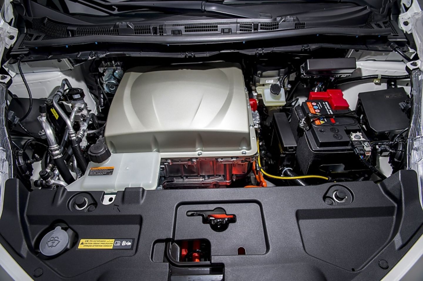 Der Wechselstrom-Synchronmotor des Nissan Leaf.