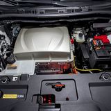 Der Wechselstrom-Synchronmotor des Nissan Leaf.