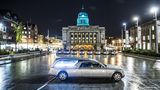 Das britische Bestattungsunternehmen A. W. Lymn mit seiner Rolls Royce Flotte