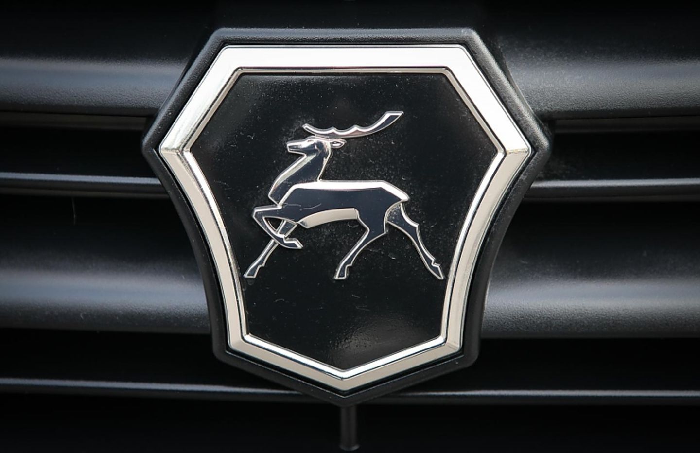 Das Logo des russischen Autoherstellers GAZ