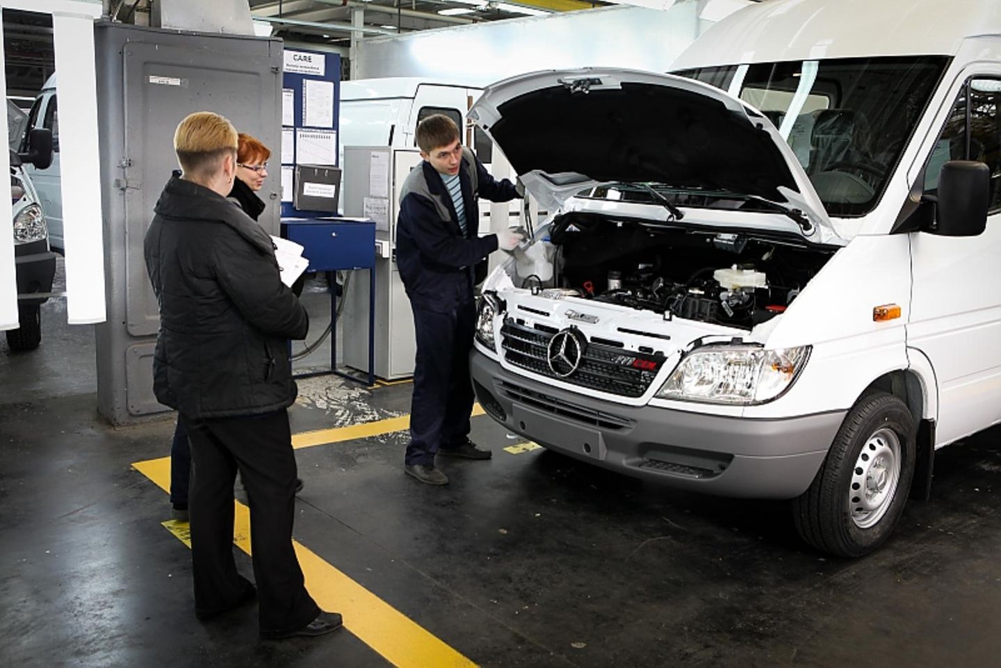 Mercedes Sprinter-Produktion bei GAZ in Nischnij Nowgorod