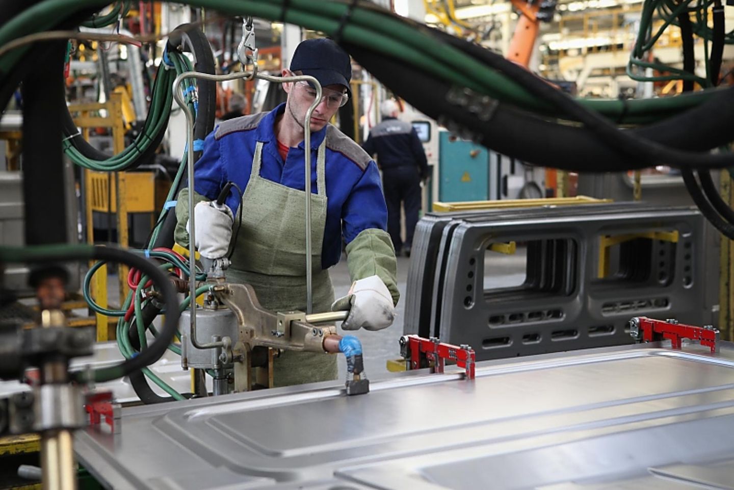 Fahrzeug-Produktion bei GAZ in Nischnij Nowgorod