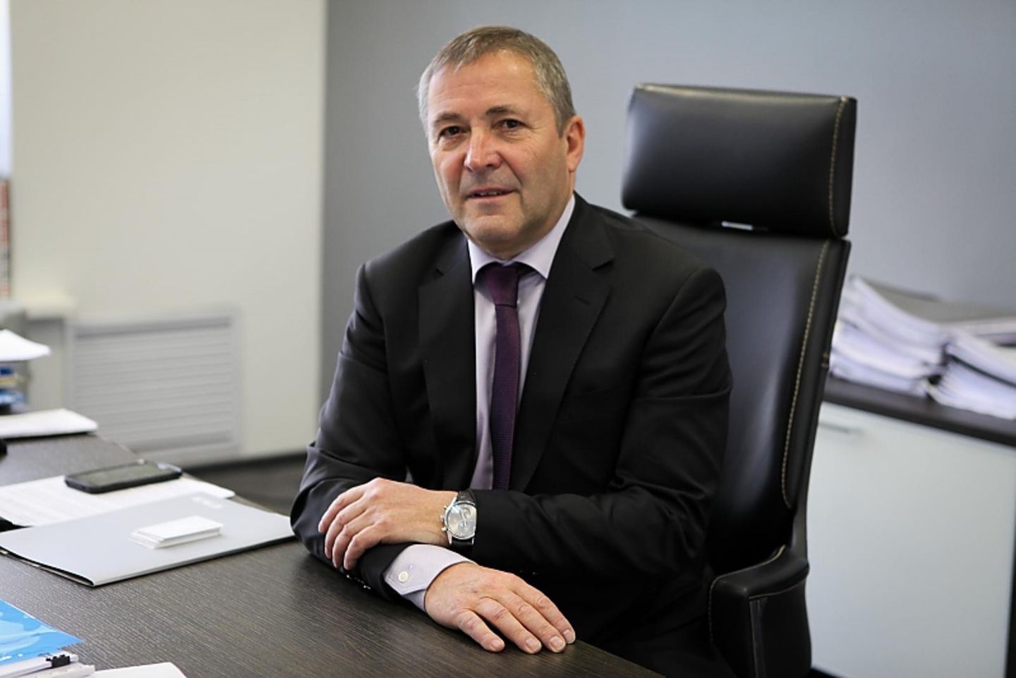 Manfred Einbeck, CEO des GAZ-Hauptaktionärs Russian Machines