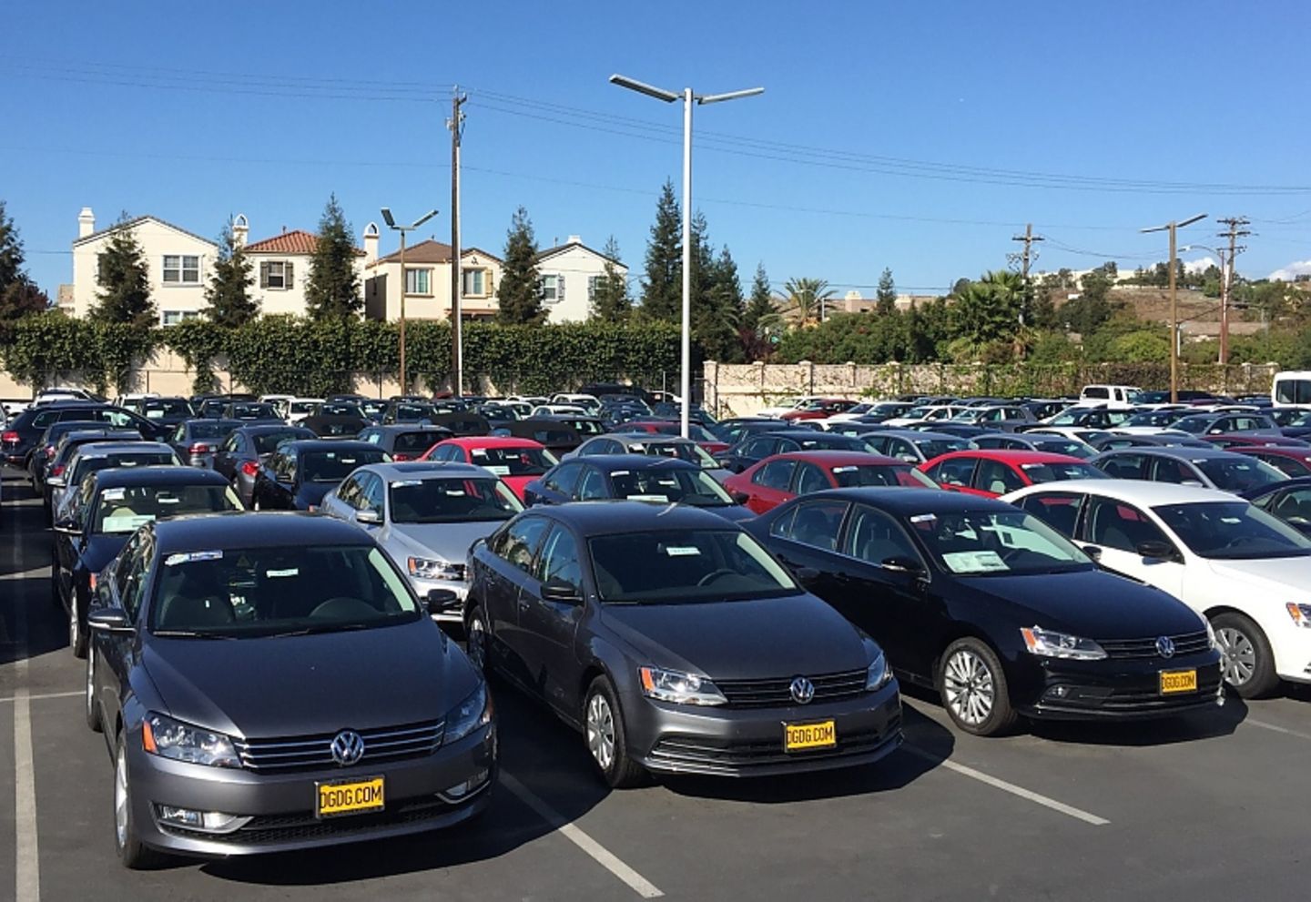 Volkswagen Händler im Silicon Valley Herbst 2015