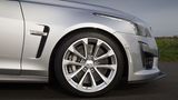 Der Cadillac CTS-V rollt auf speziellen Michelin-Pneus